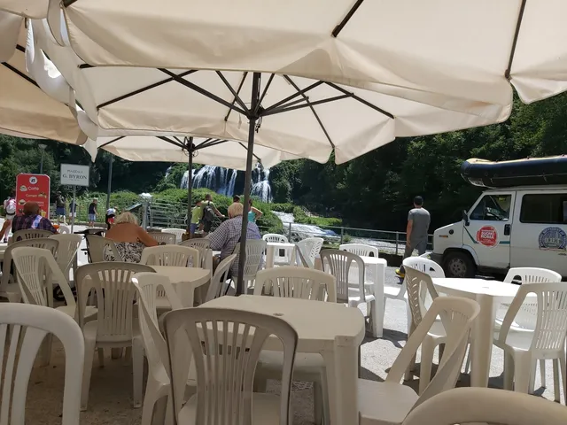 BAR Bottega del Turista RISTORO - Belvedere Byron PRODOTTI TIPICI TAVOLI ALL'APERTO