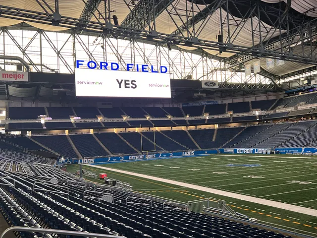 Ford Field Parking Deck