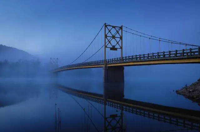 The "Little Golden Gate" Bridge