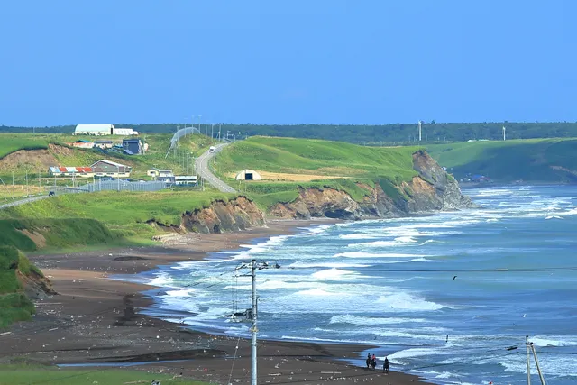 Küstenlinie zum Nordpazifik