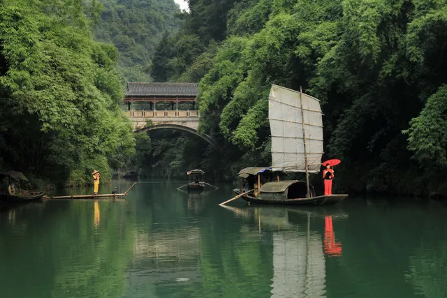 Three-Gorges Tribe Scenic Spot （Northwest Gate）