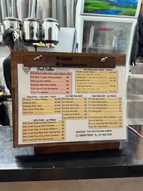 TRÀ SỮA OOLONG AMPM