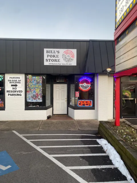 Bills poke store