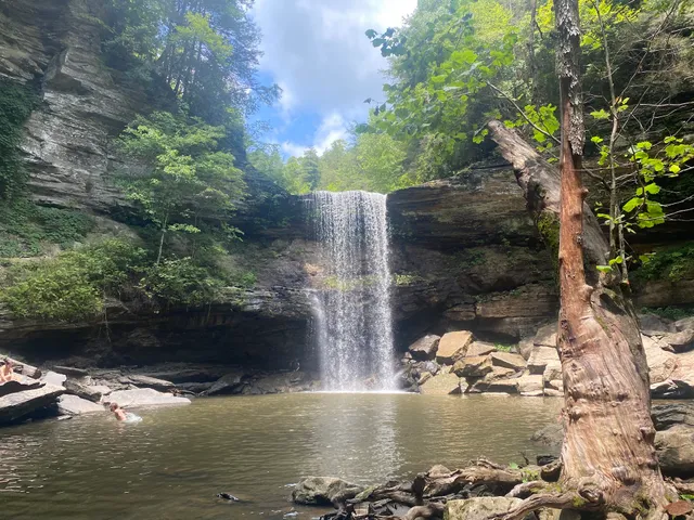 Greeter Falls Waterfall