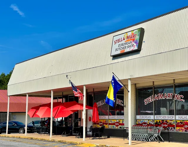 Stella Mart European butcher and grocery store