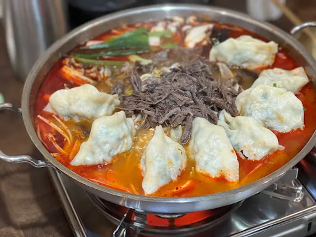 미성왕만두 육개장전골