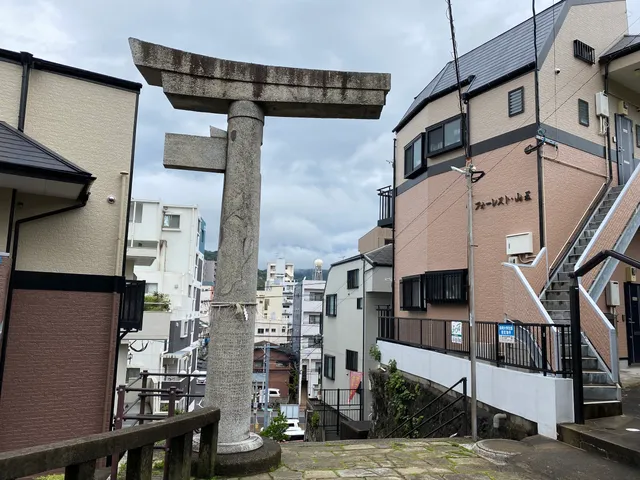 Sanno Shrine one-legged Torii Gate