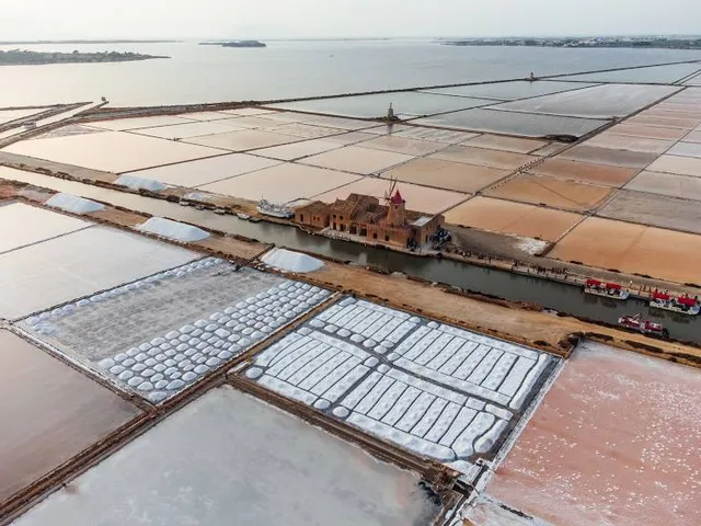 Saline of the Laguna Marsala