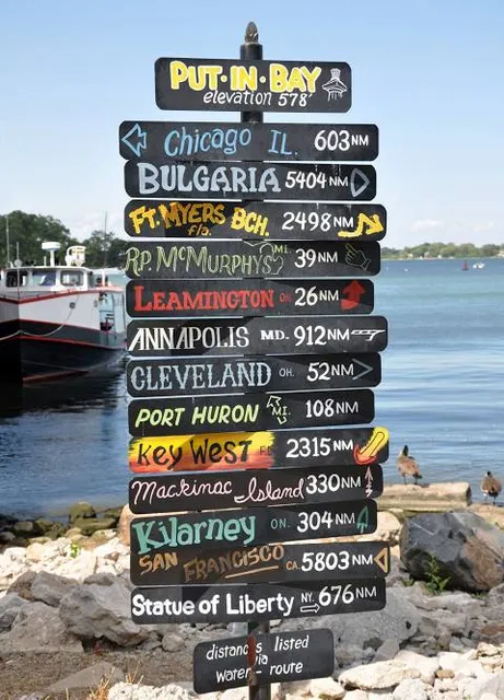 Put-in-Bay Sign