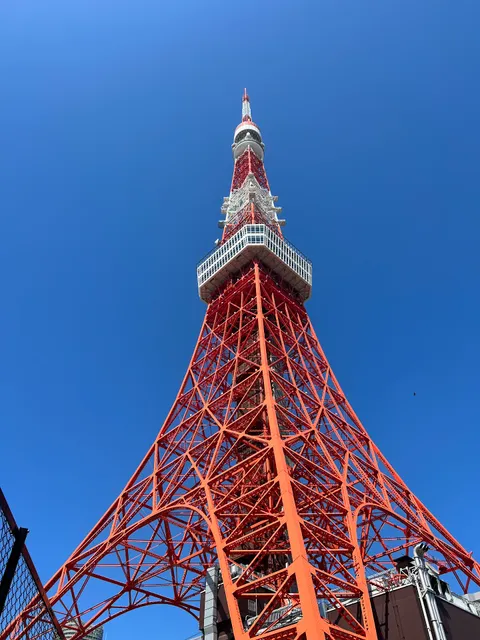 Tokyo Tower Motorcycle Parking Lot