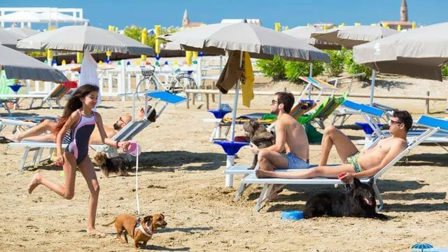 Bau beach di Caorle
