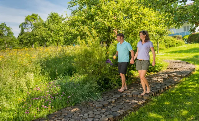Barfußweg im Park der Sinne Bad Marienberg