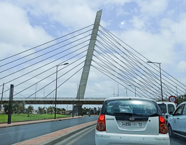 Pont À Haubans De Sidi Maarouf