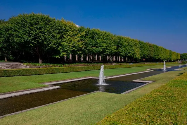Ginkgo Promenade at Showa Kinen Park