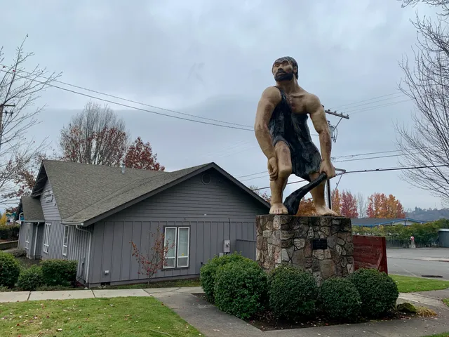 Caveman Statue