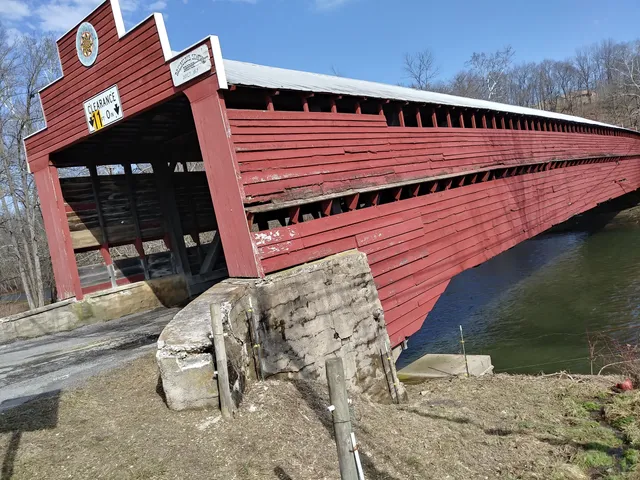 Historic Dreibelbis Station Covered Bridge