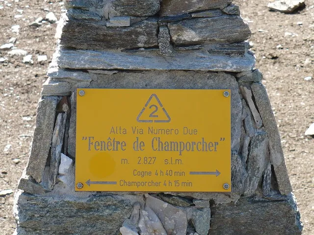 Fenêtre de Champorcher