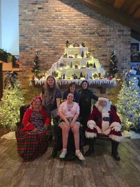 Cottom Farm Christmas Village in Weirsdale FL