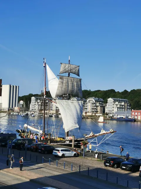 Hafenblick vom Kapitänshaus
