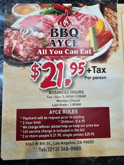 BBQ all you can eat