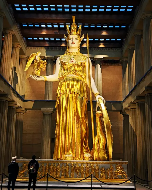 Athena at The Parthenon
