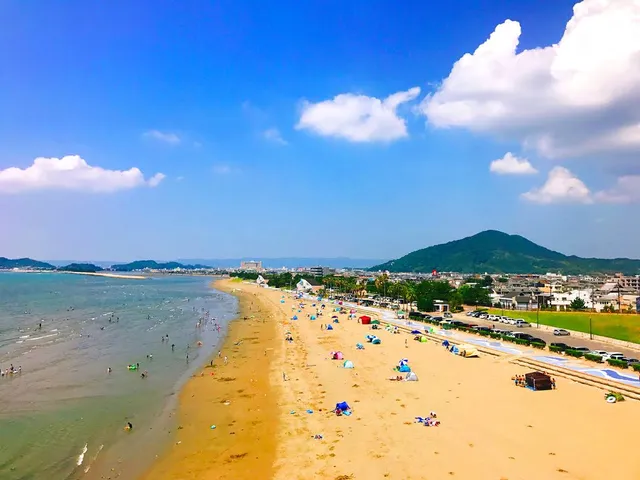Hamanomiya beach