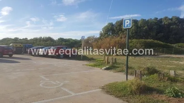 Playa El Saler, Parking
