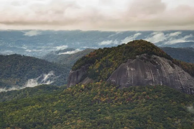 View Looking Glass Rock Overlook