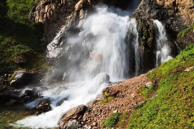 Burkhan Bulak Waterfall