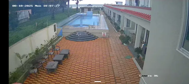 Wave of sea beach resort