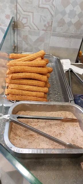 Churros y café