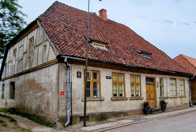 Kuldiga Old Town Hall Square