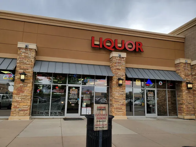 Liquor Cabinet Wine and Spirits