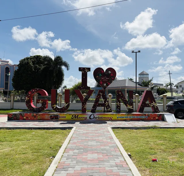 I Love Guyana Sign
