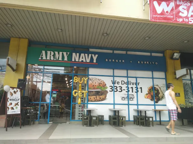 Army Navy Burger + Burrito | WalterMart Makati