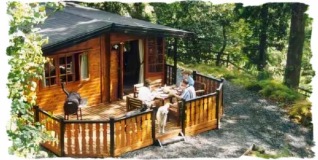 Blelham Tarn - Log Cabin