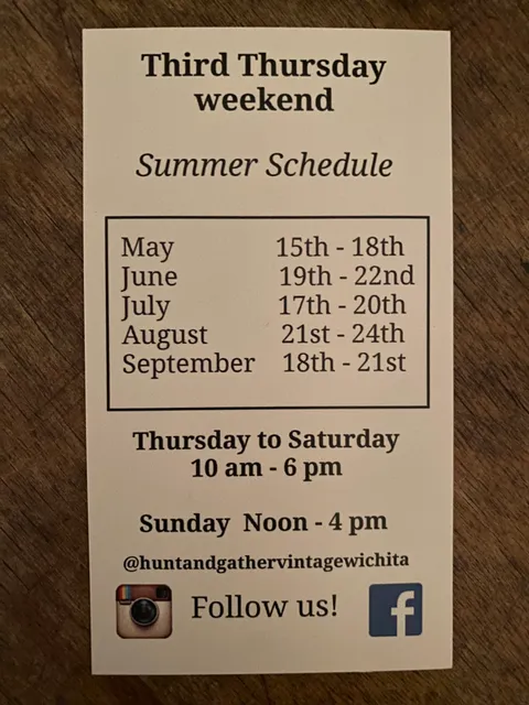 Hunt and Gather Vintage Wichita