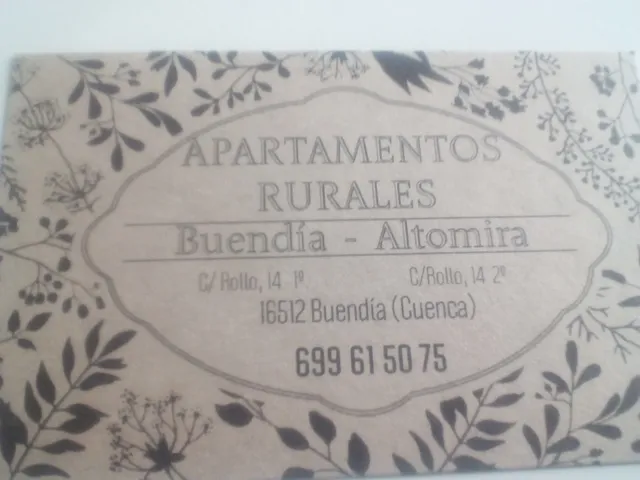 Apartamento turístico Buendía