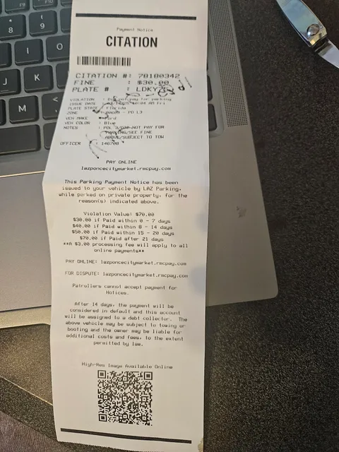 Ponce City Market Exit to Parking