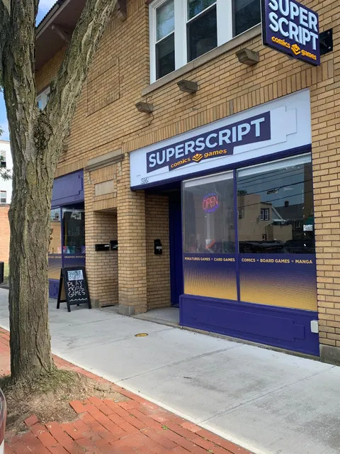 Superscript Comics and Games