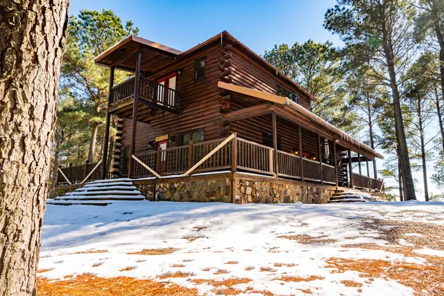 View at the top cabin