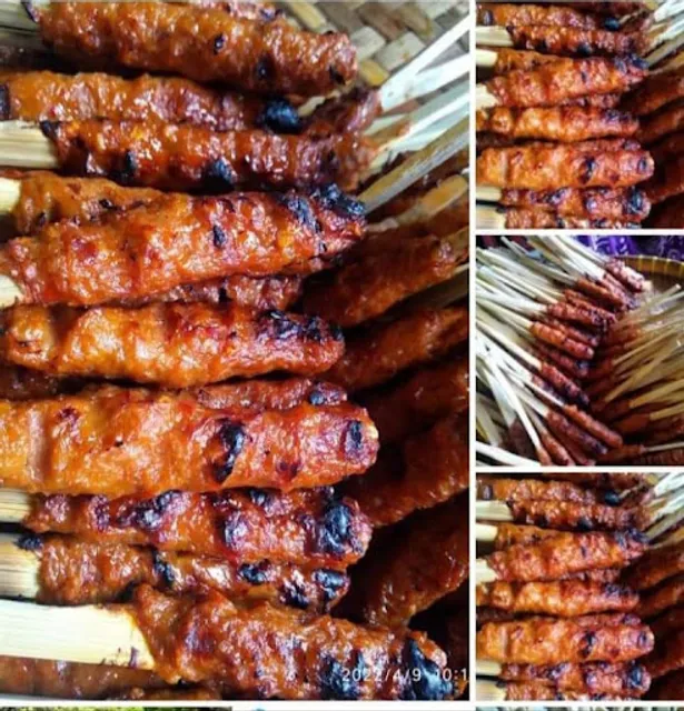 Sate pusut ayam mandiri