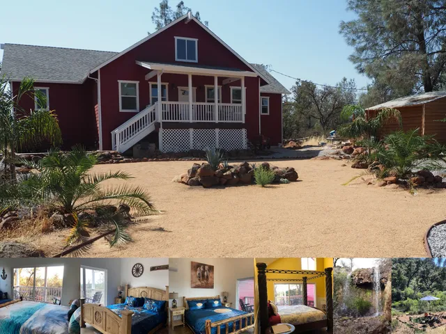 Bear Creek Falls Ranch - 67 car with creek and waterfalls