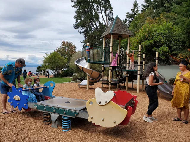 Salmon Slide - Carkeek Park Playground