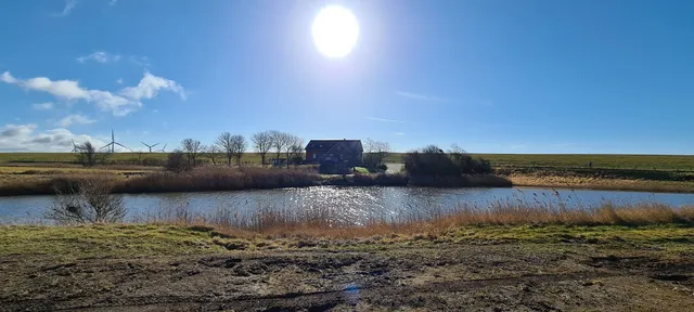 Haus Hemenswarft - Deichhus mit Seeblick