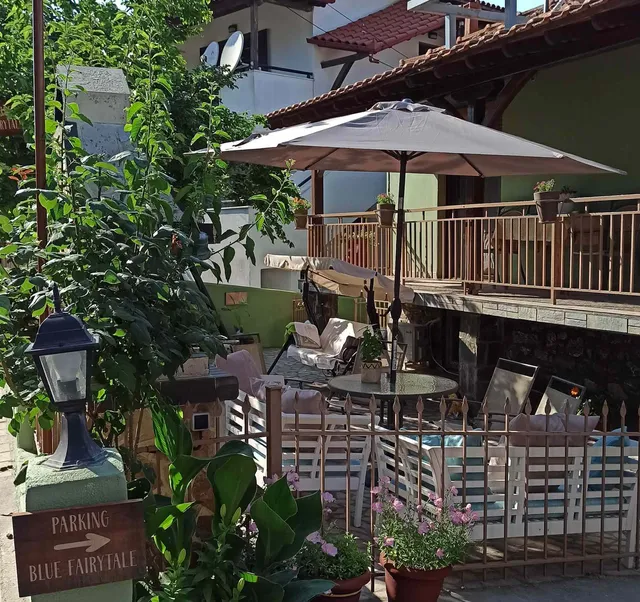 Blue Fairytale House