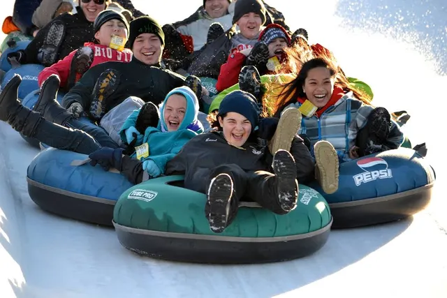 Vertical Descent Tubing Park