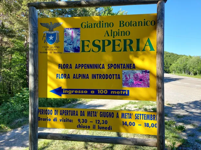 Giardino Esperia Club Alpino Italiano