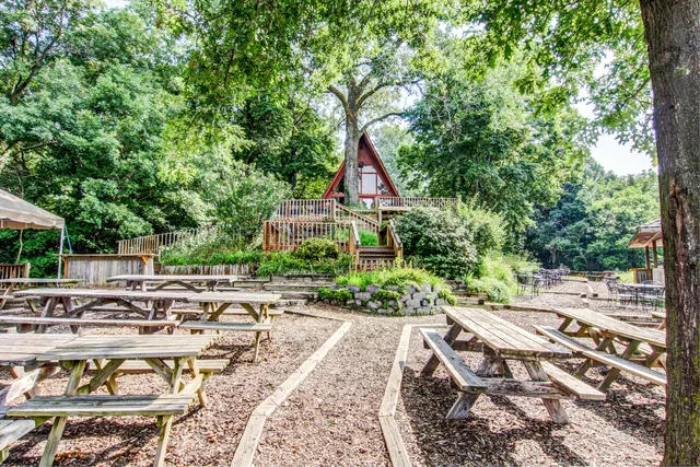 The A-Frame Winegarden on The Blufftop at Rocheport