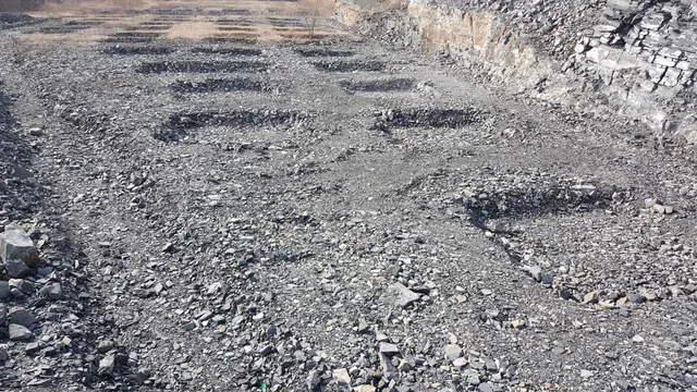 Pearl gajinri bird tracks and dinosaur footprints Mountain